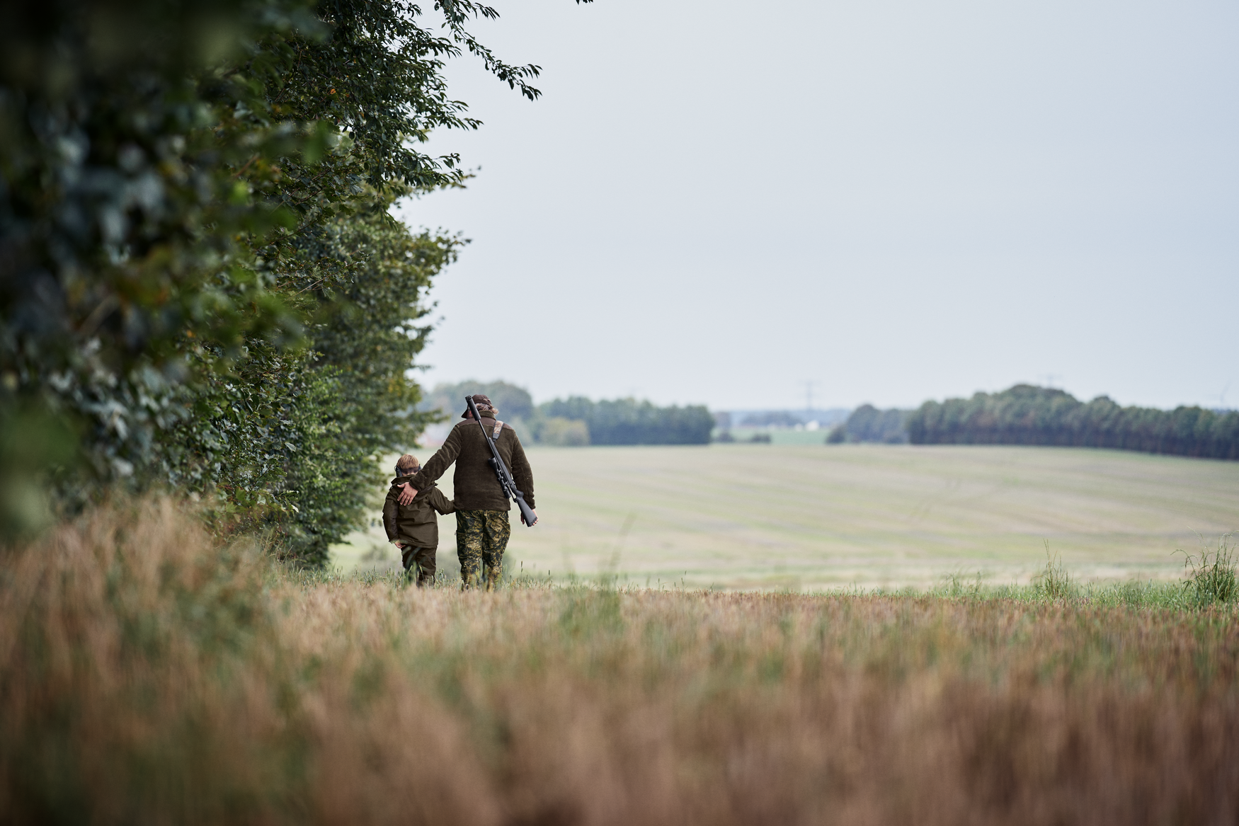 Avail Junior Jacket - Pine green melange