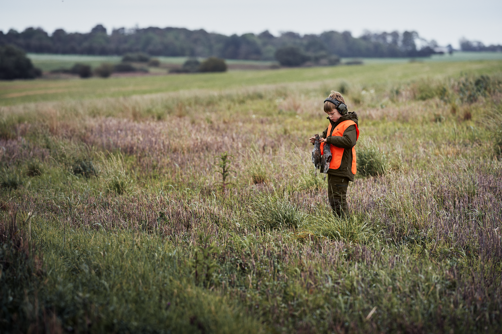 Avail Junior Jacket - Pine green melange