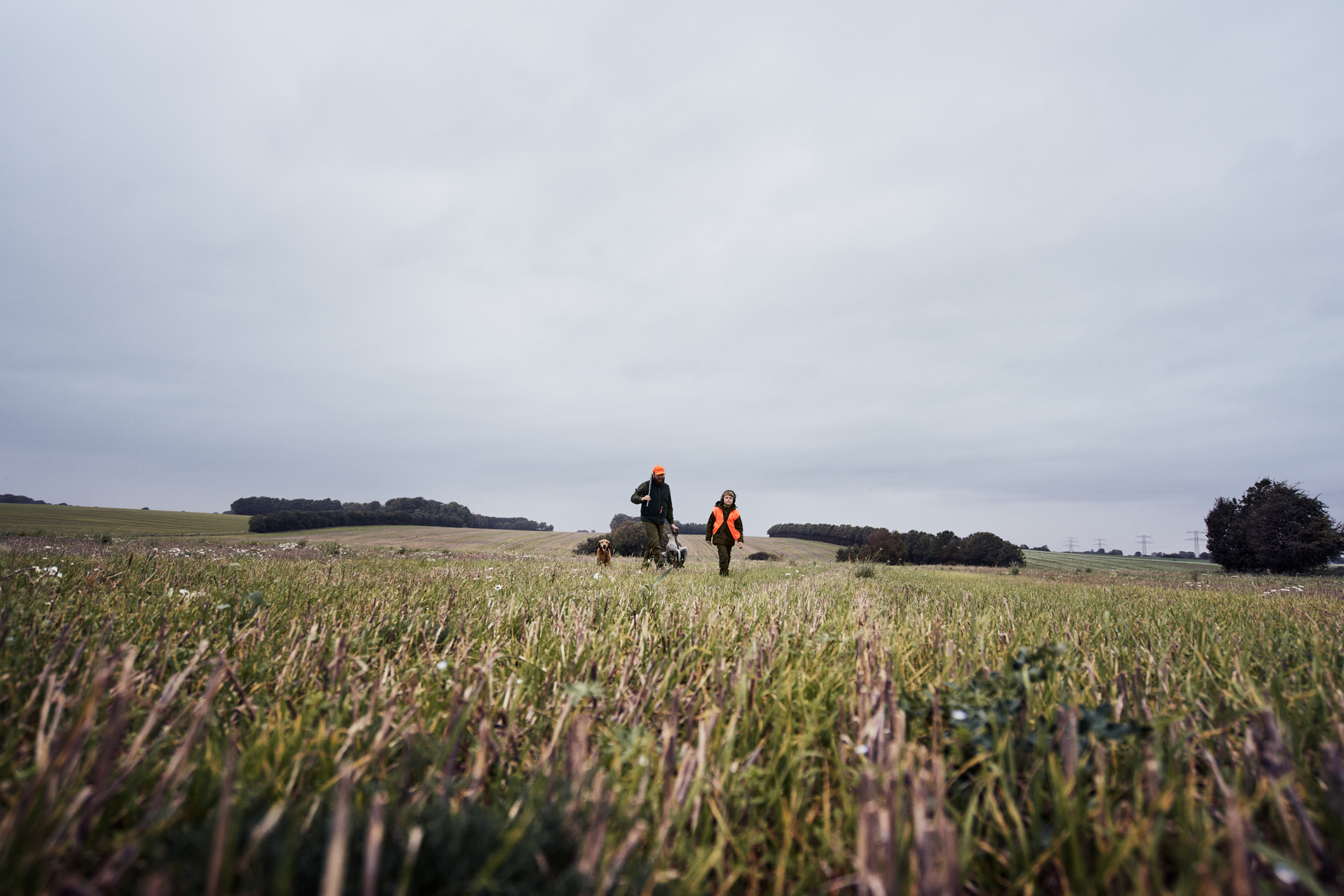 Avail Junior Jacket - Pine green melange