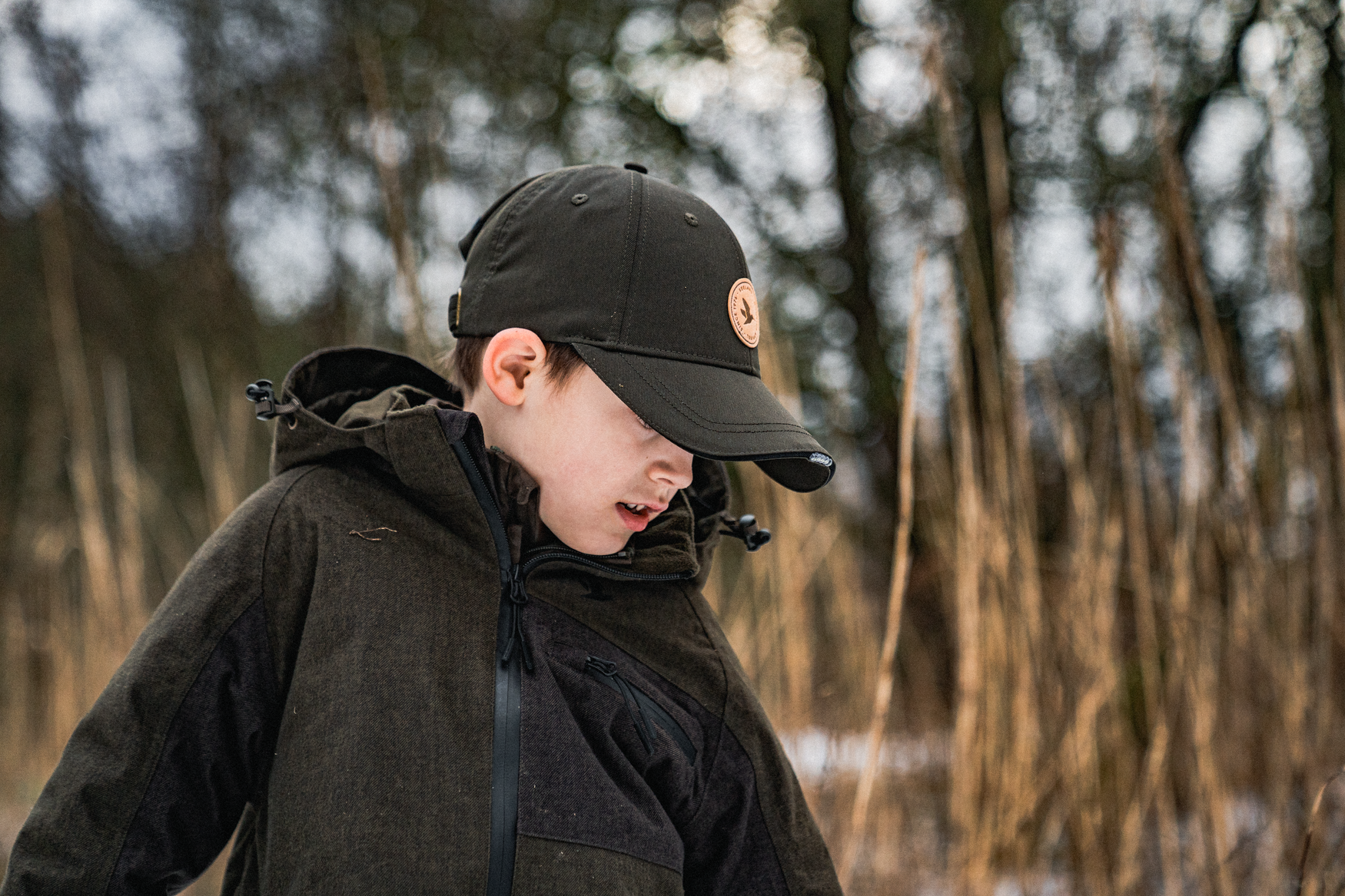 Avail Junior Jacket - Pine green melange