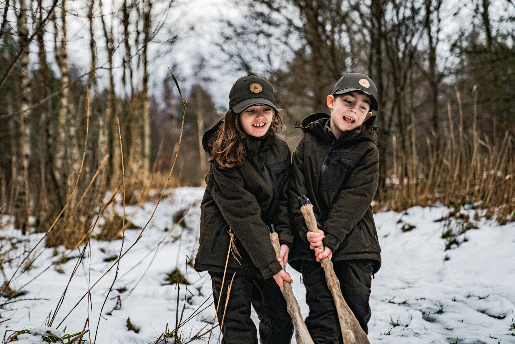 Avail Junior Jacket - Pine green melange