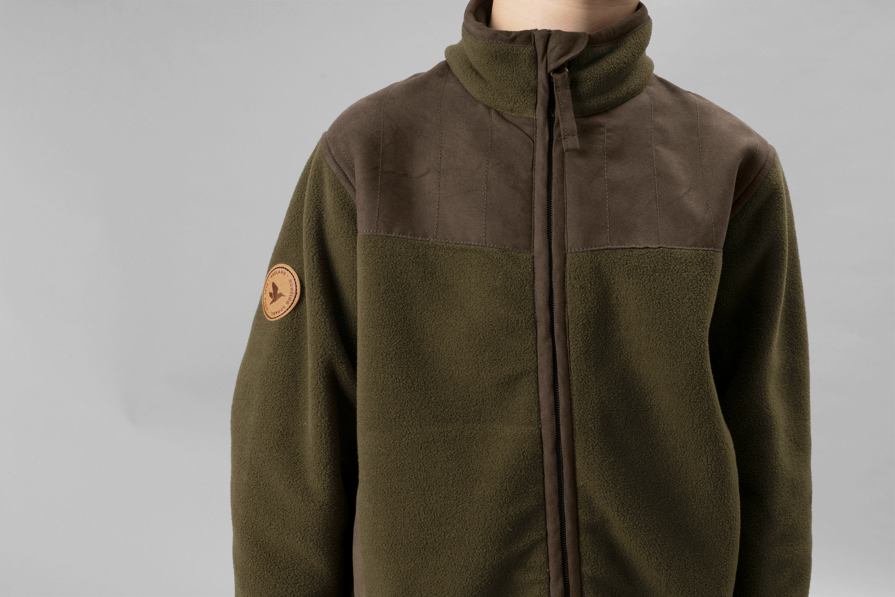 Bolt Junior Fleece Jakke - Pine green