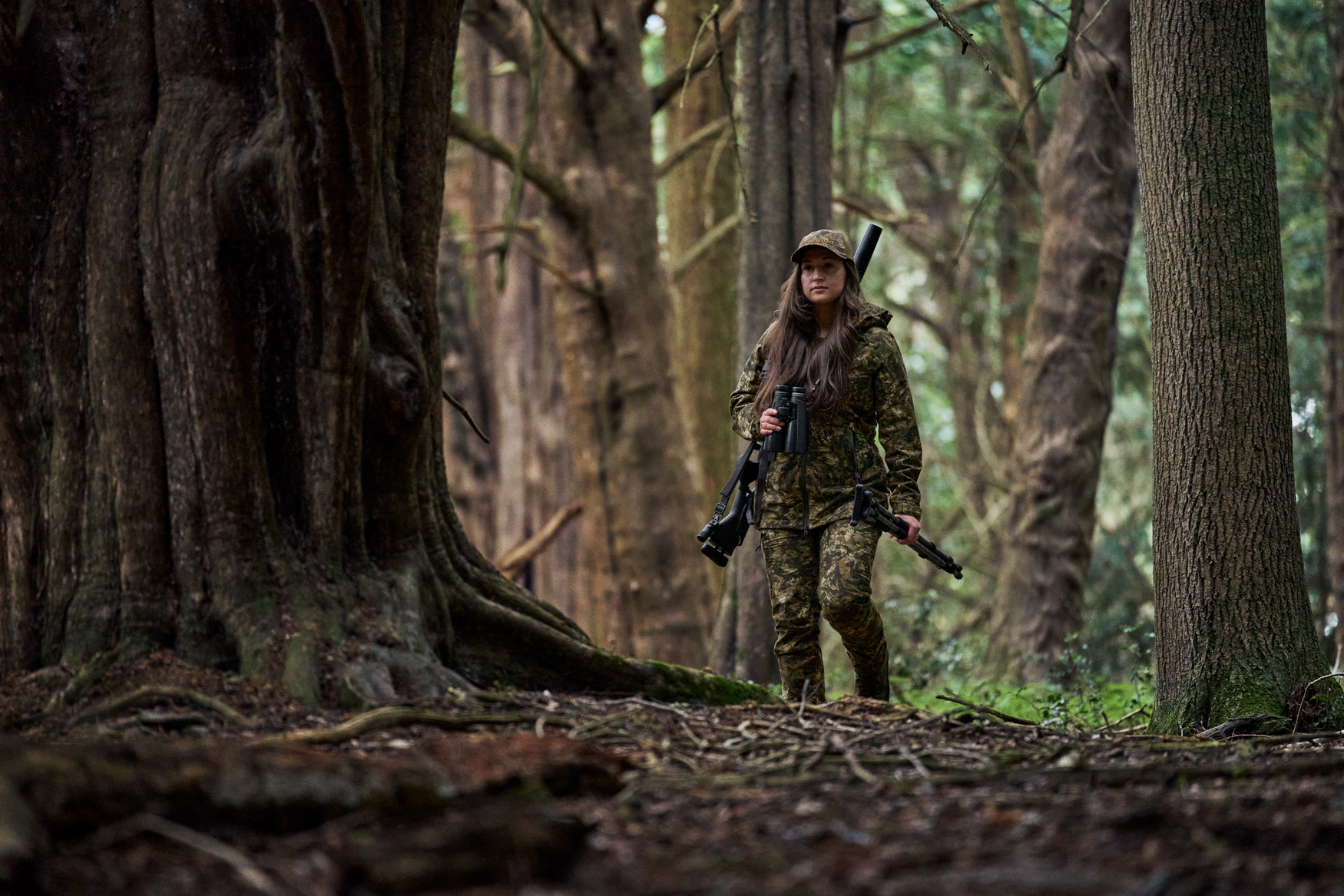 Avail Woman Camo Jakke - InVis MPC green