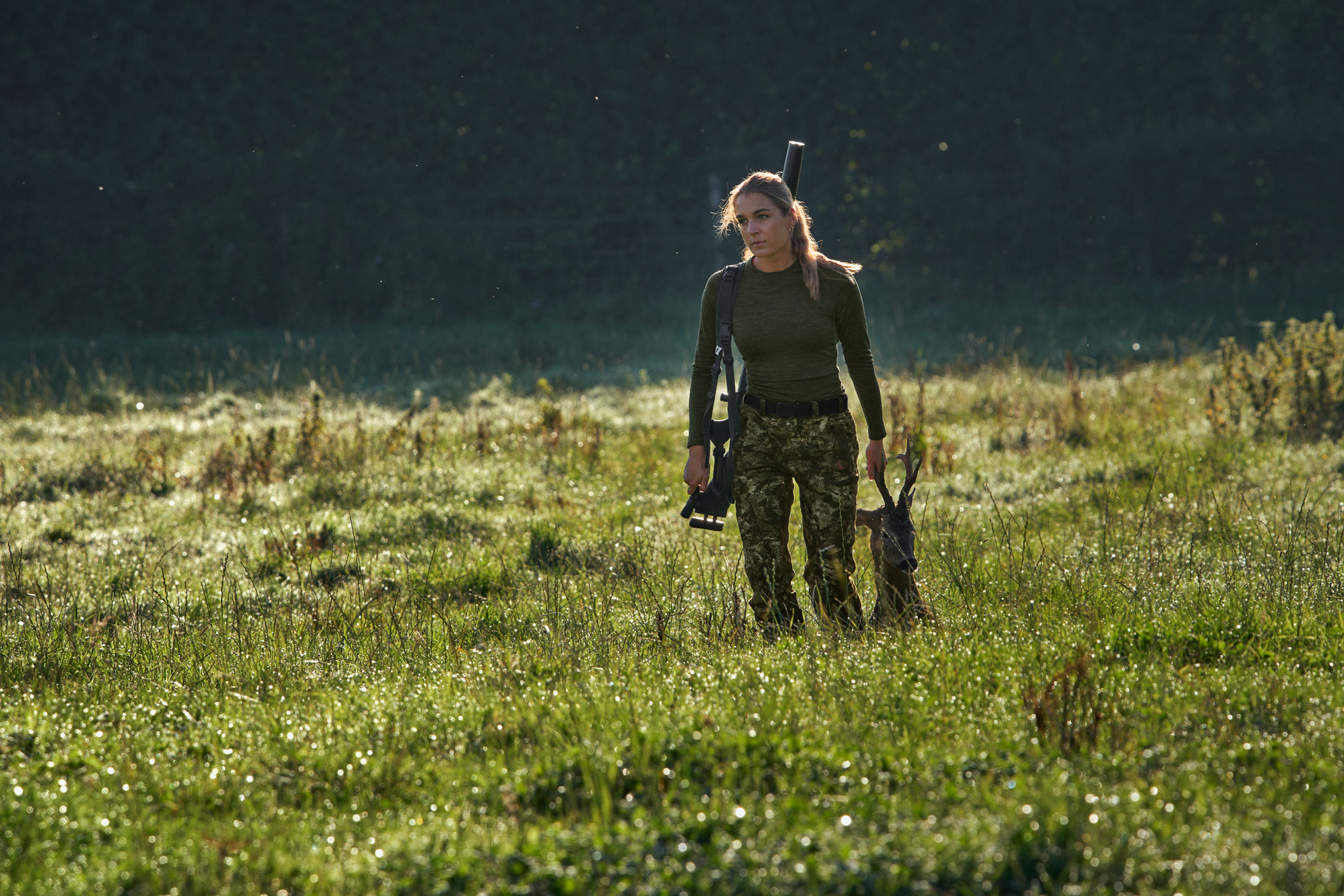 Avail Women Camo Bukser - InVis MPC green