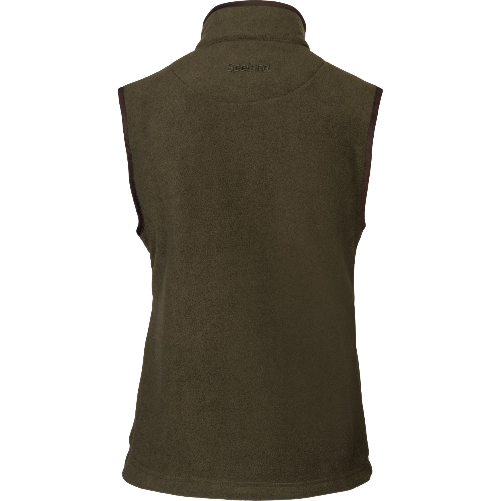 Woodcock Ivy Fleece Waistcoat - Pine green melange
