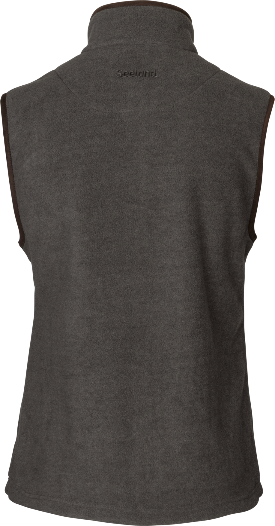 Woodcock Ivy Fleece Vest - Dark Grey Melange