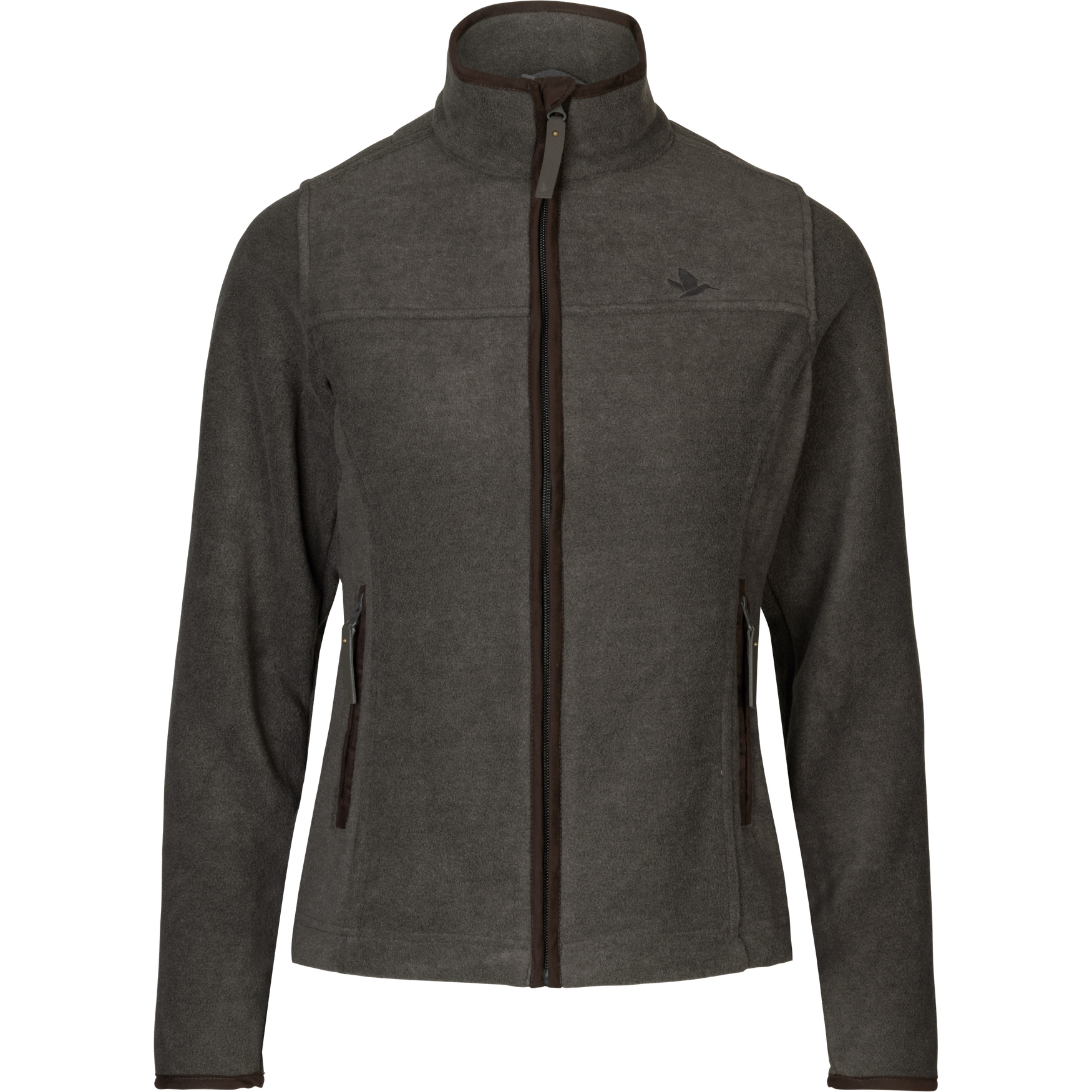Woodcock Ivy Fleece Jacka - Dark Grey Melange