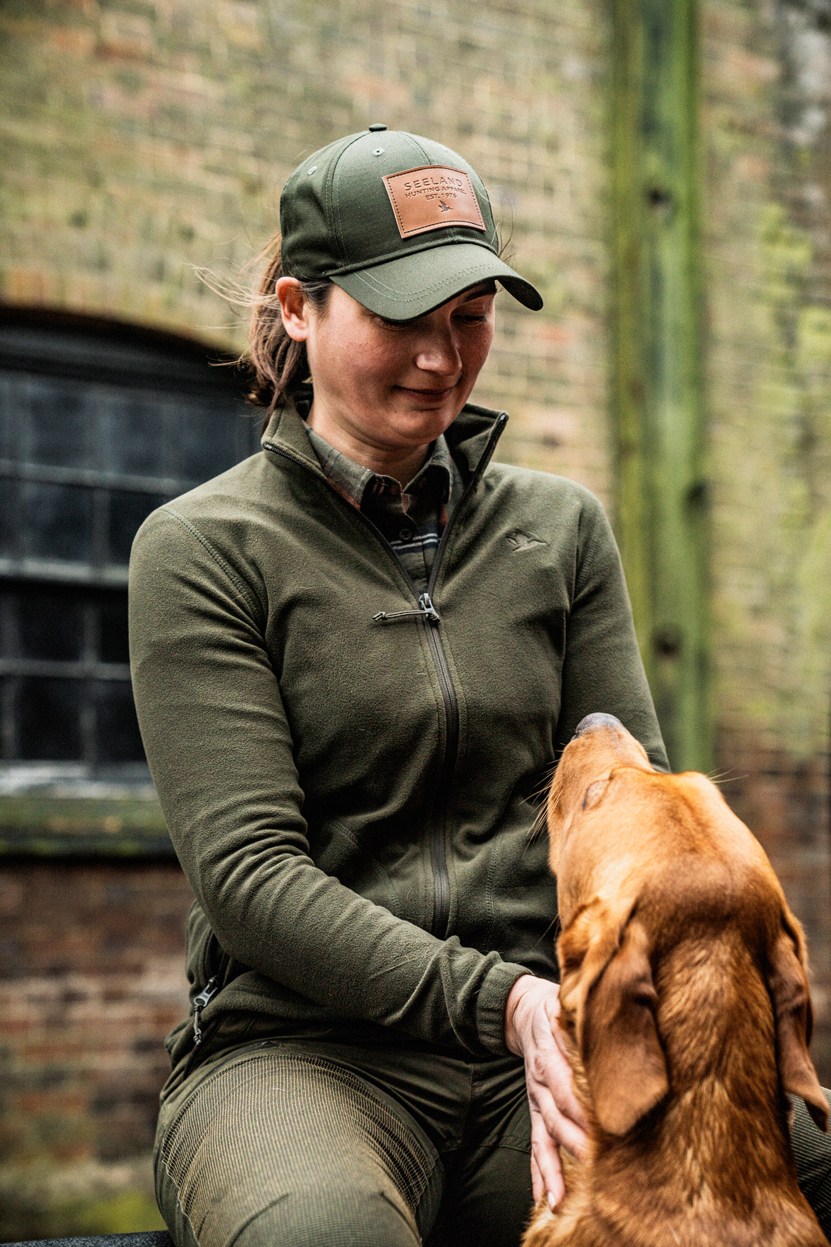 Dew Fleece - Pine green