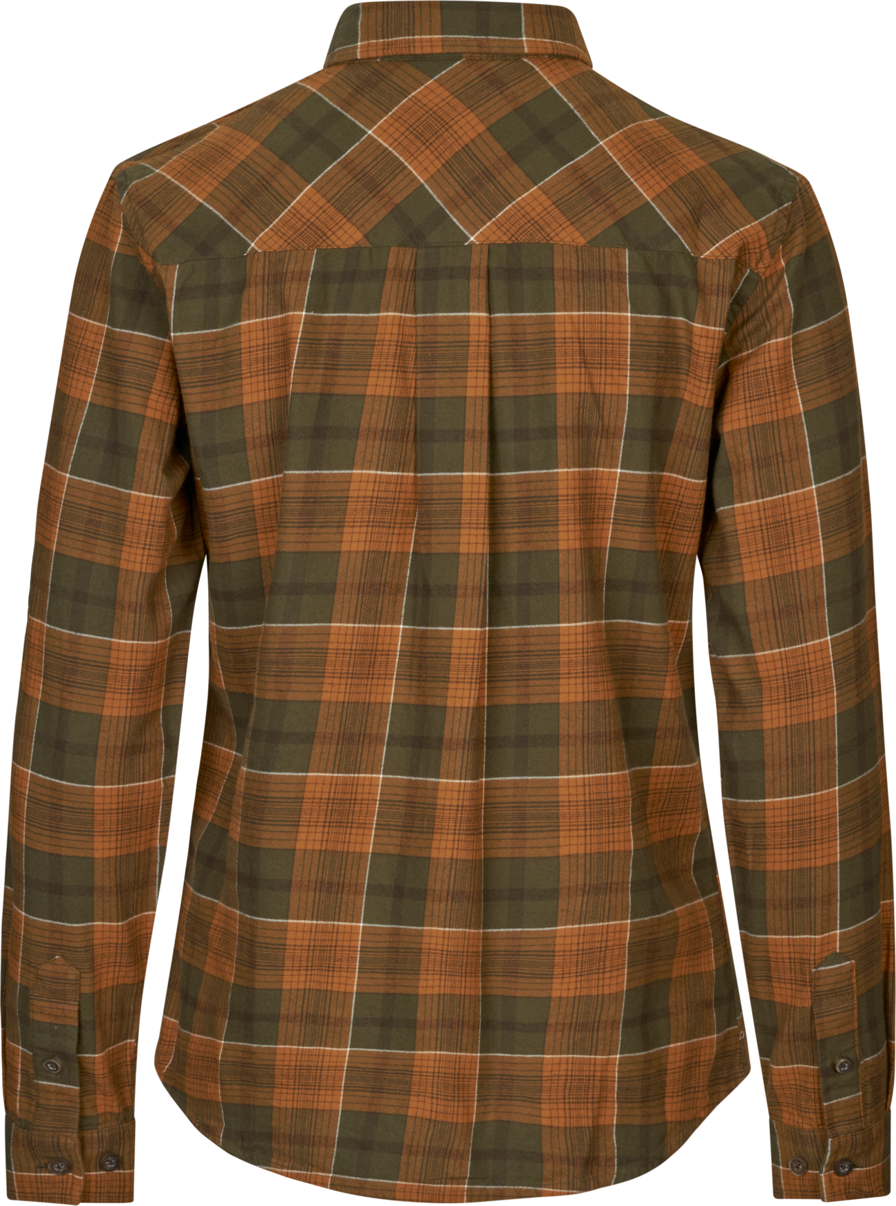 Skye Flannel skjorte - Grizzly Brown/Terracotta Check