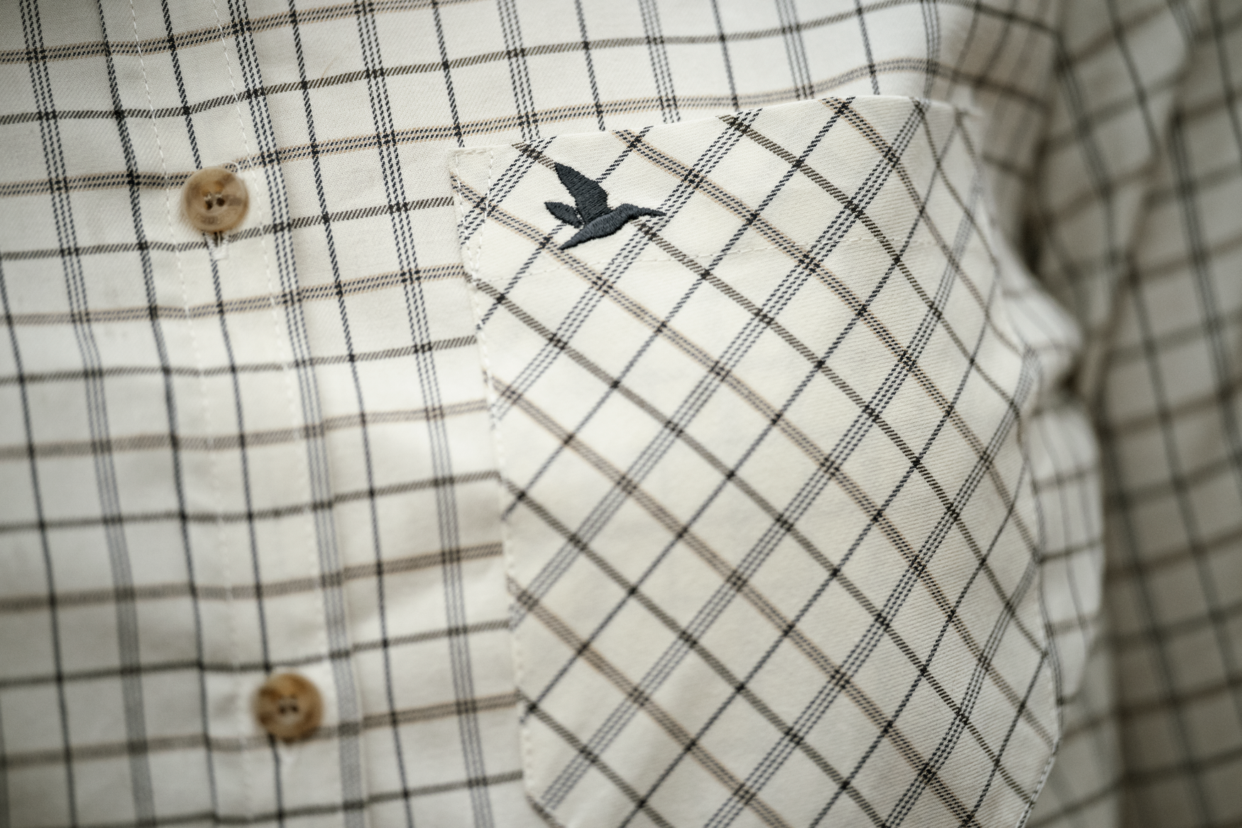 Chemise de tir Kerry - Estate Blue/Pine Green Check 