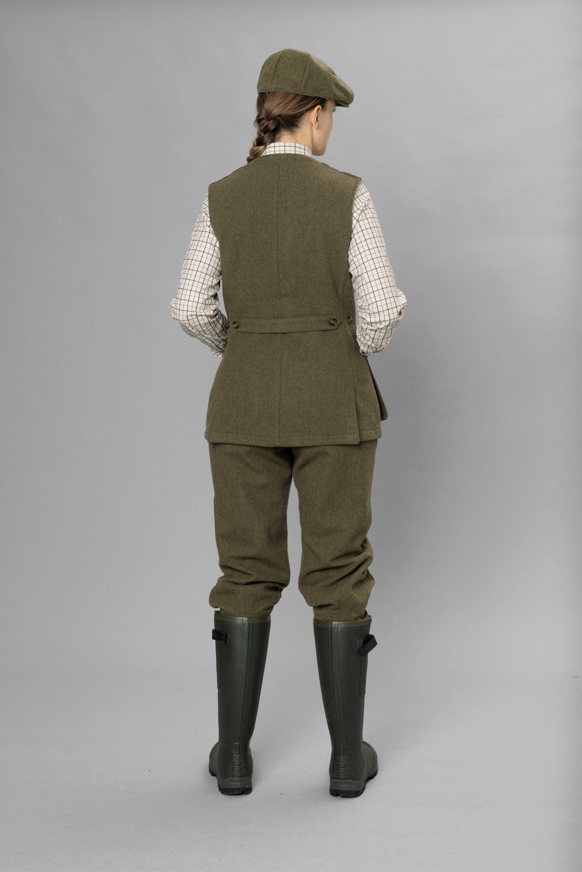 Hillside Harriet Waistcoat - Moss green