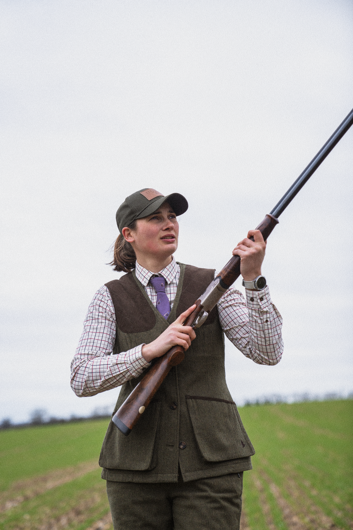 Hillside Harriet Waistcoat - Moss green