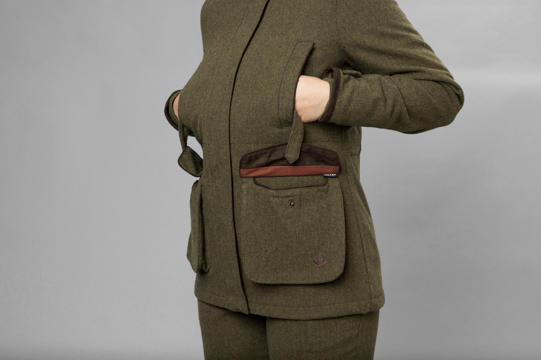 Hillside Harriet Jakke - Moss green