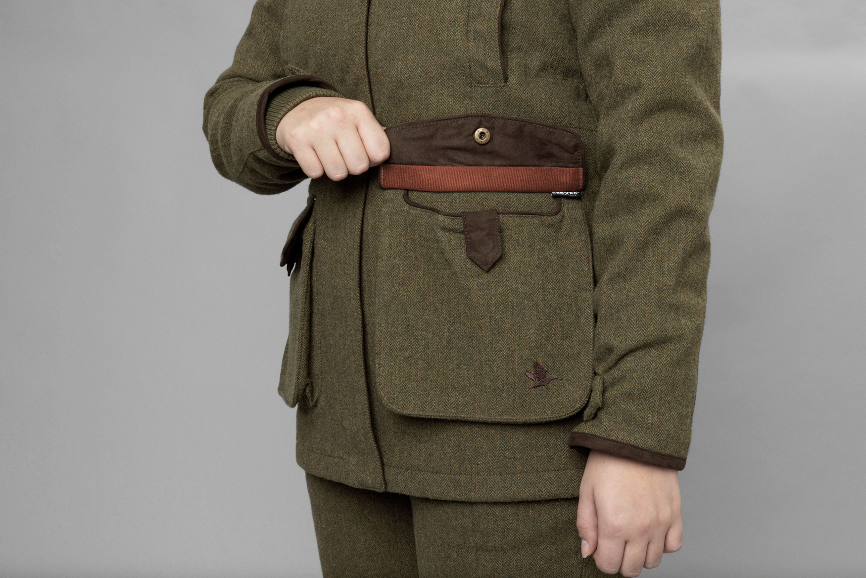 Hillside Harriet Jakke - Moss green