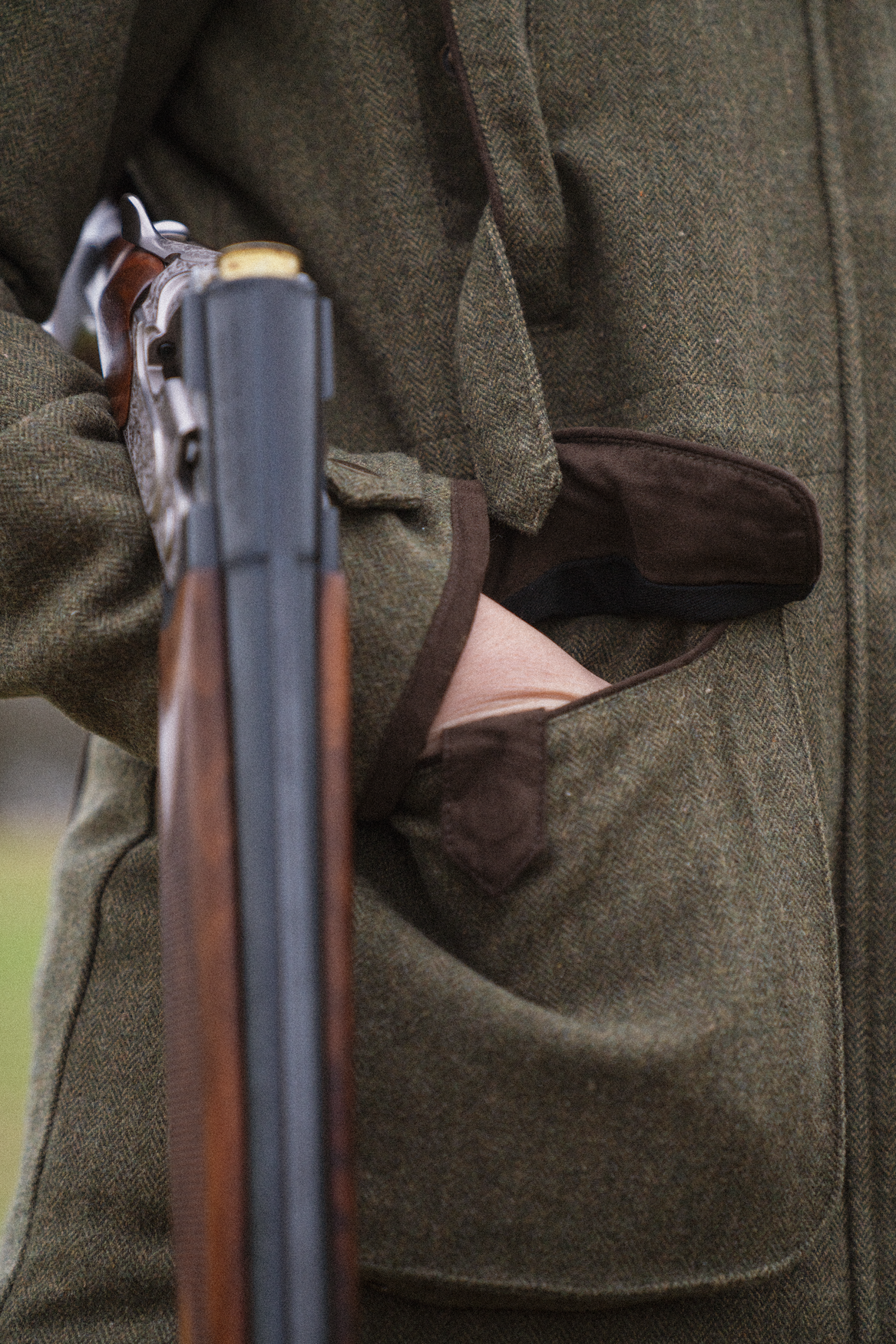 Hillside Harriet Jakke - Moss green