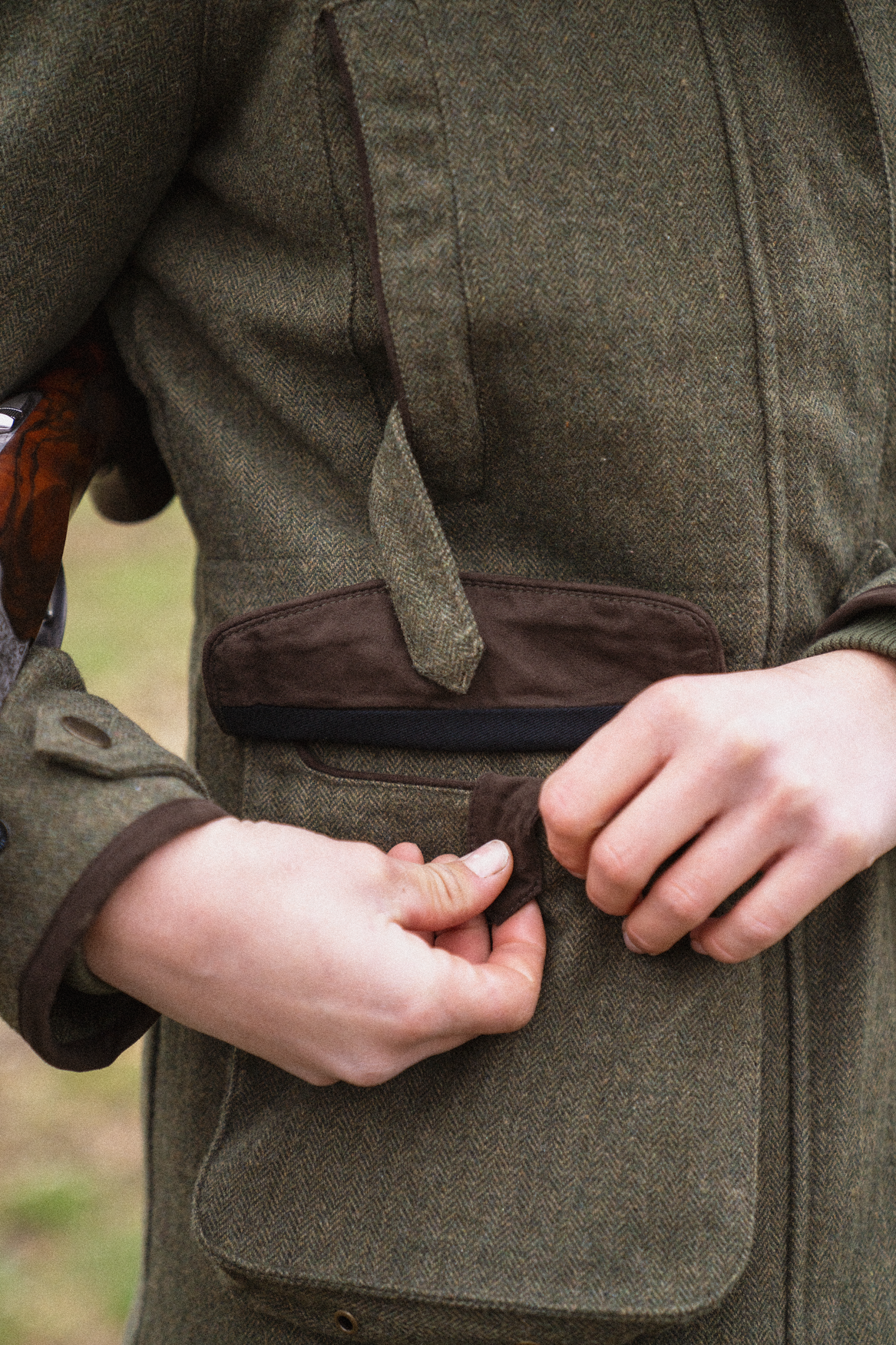 Hillside Harriet Jakke - Moss green