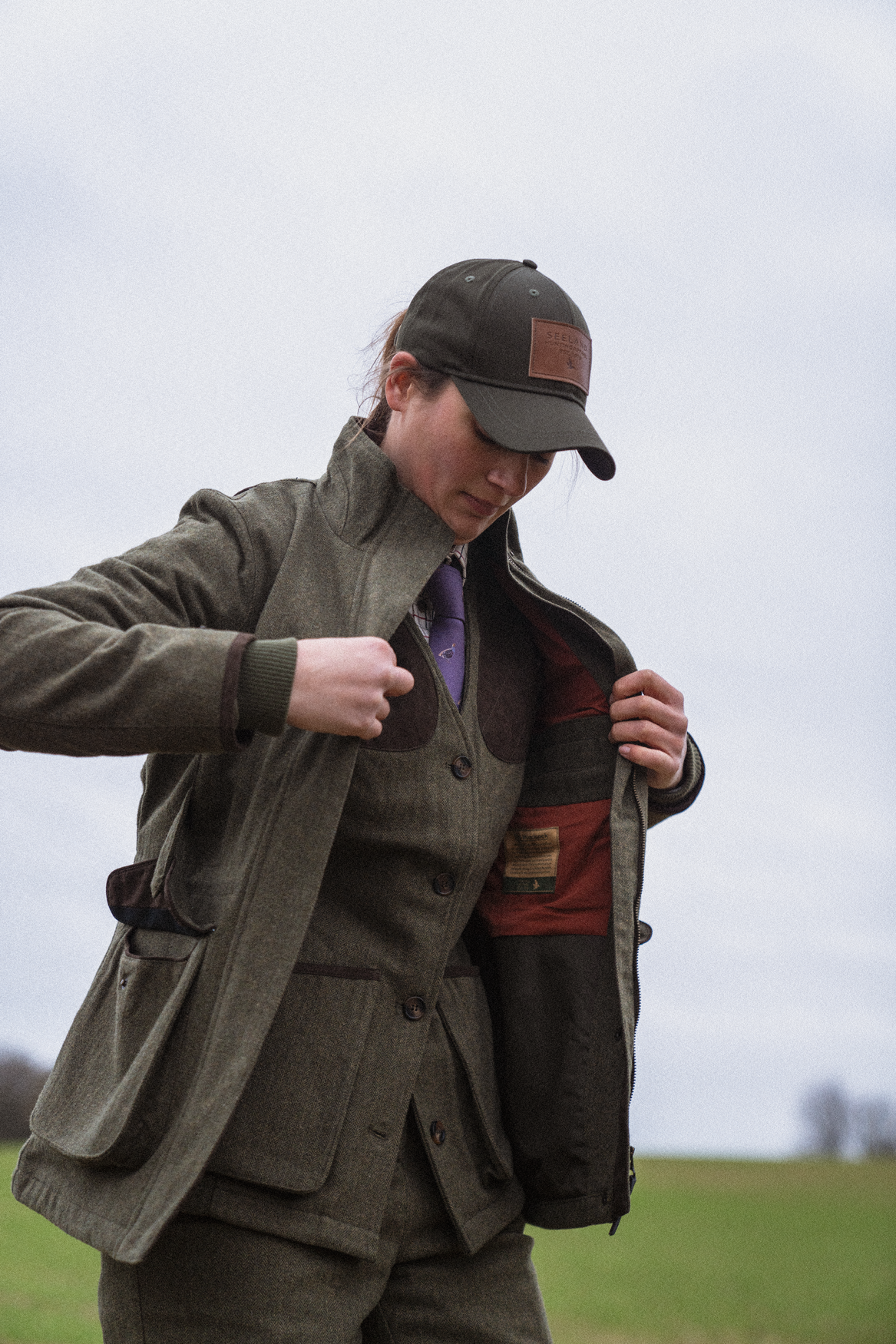 Hillside Harriet Jakke - Moss green