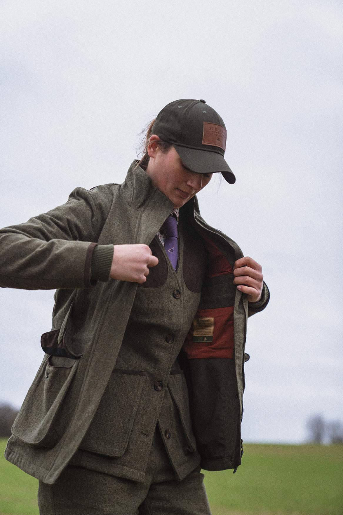 Hillside Harriet Jakke - Moss green