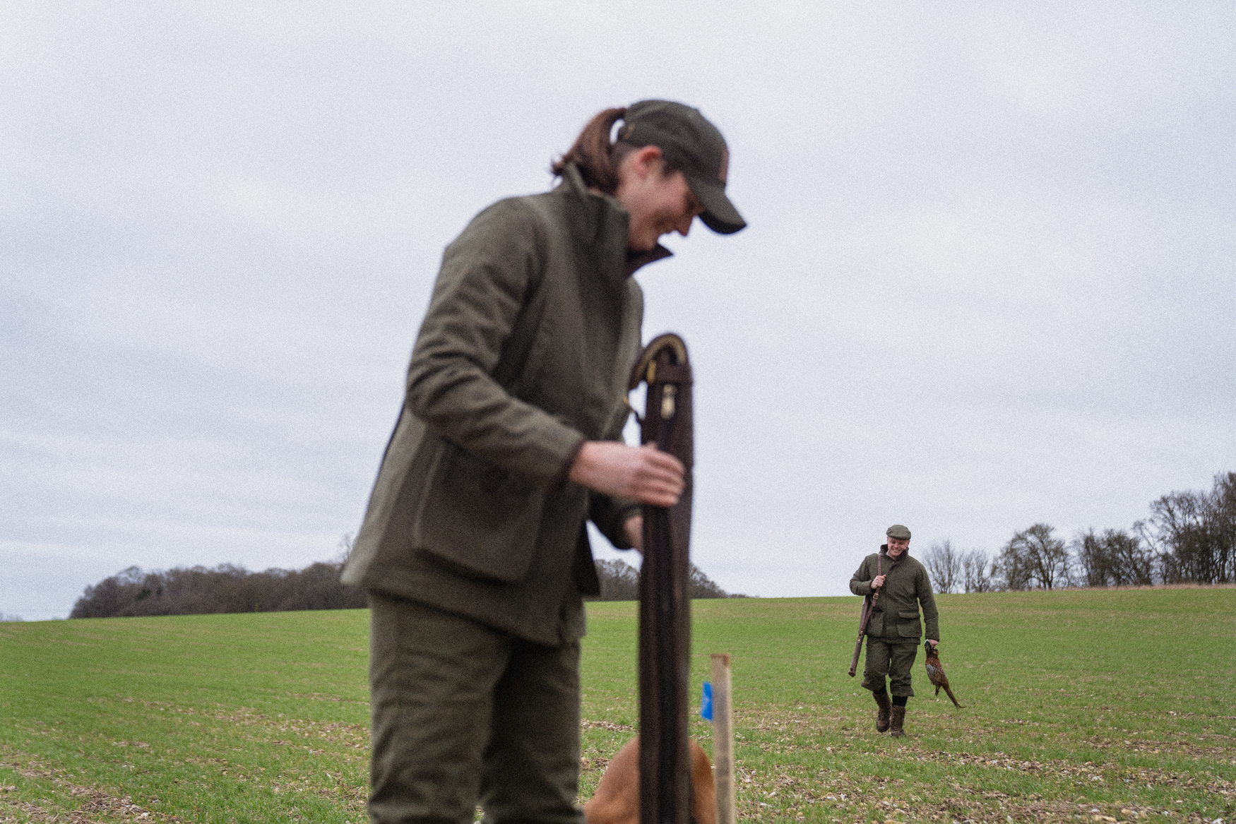 Hillside Harriet Jakke - Moss green