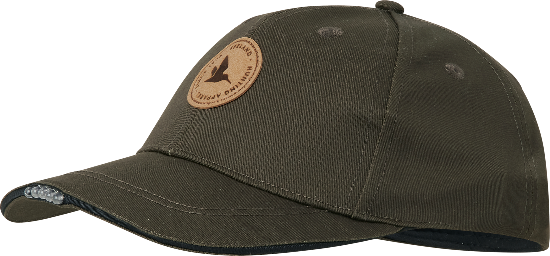 Skarn LED Junior Cap - Pine green