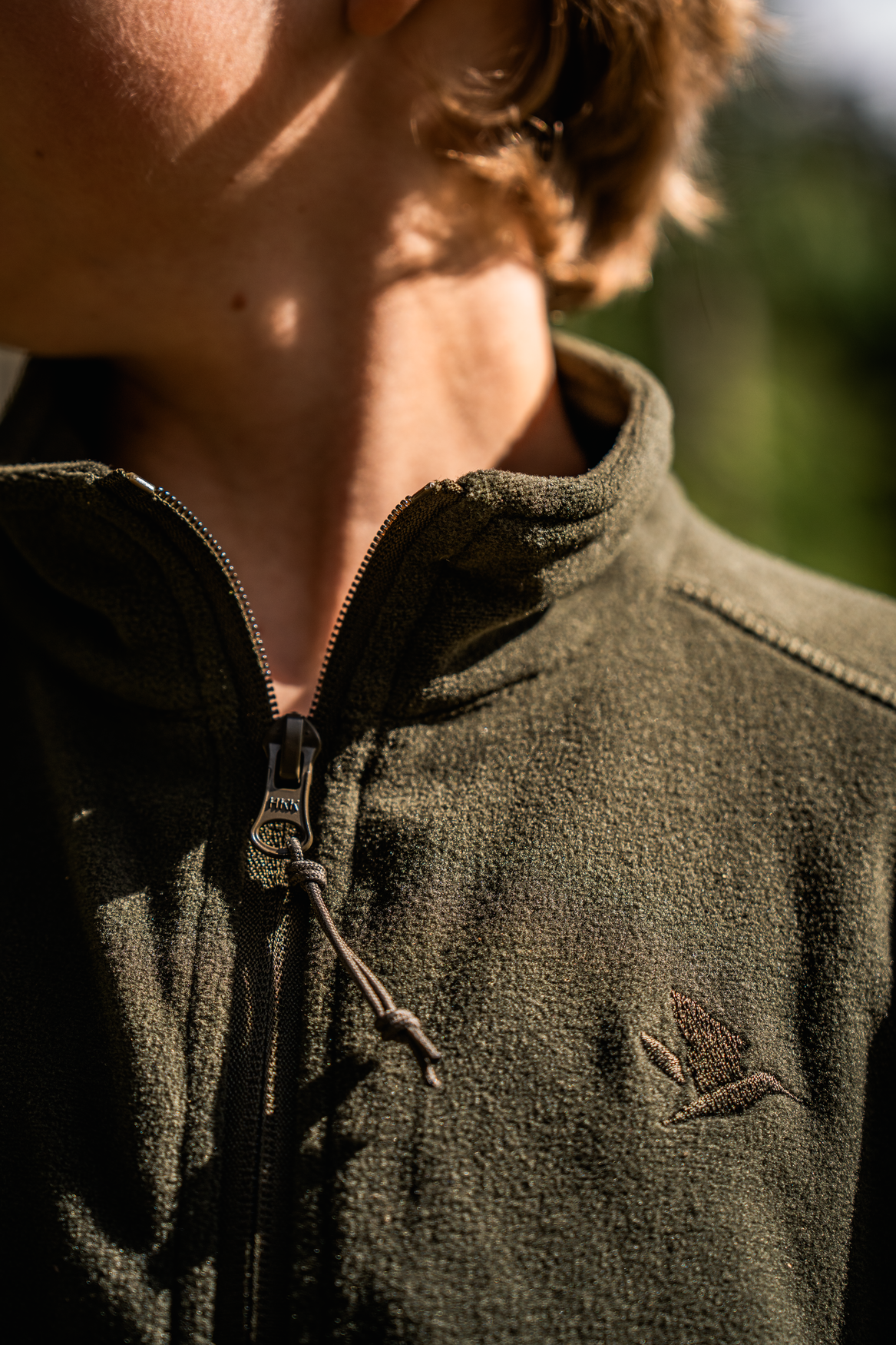 Benjamin Junior Fleece - Pine green