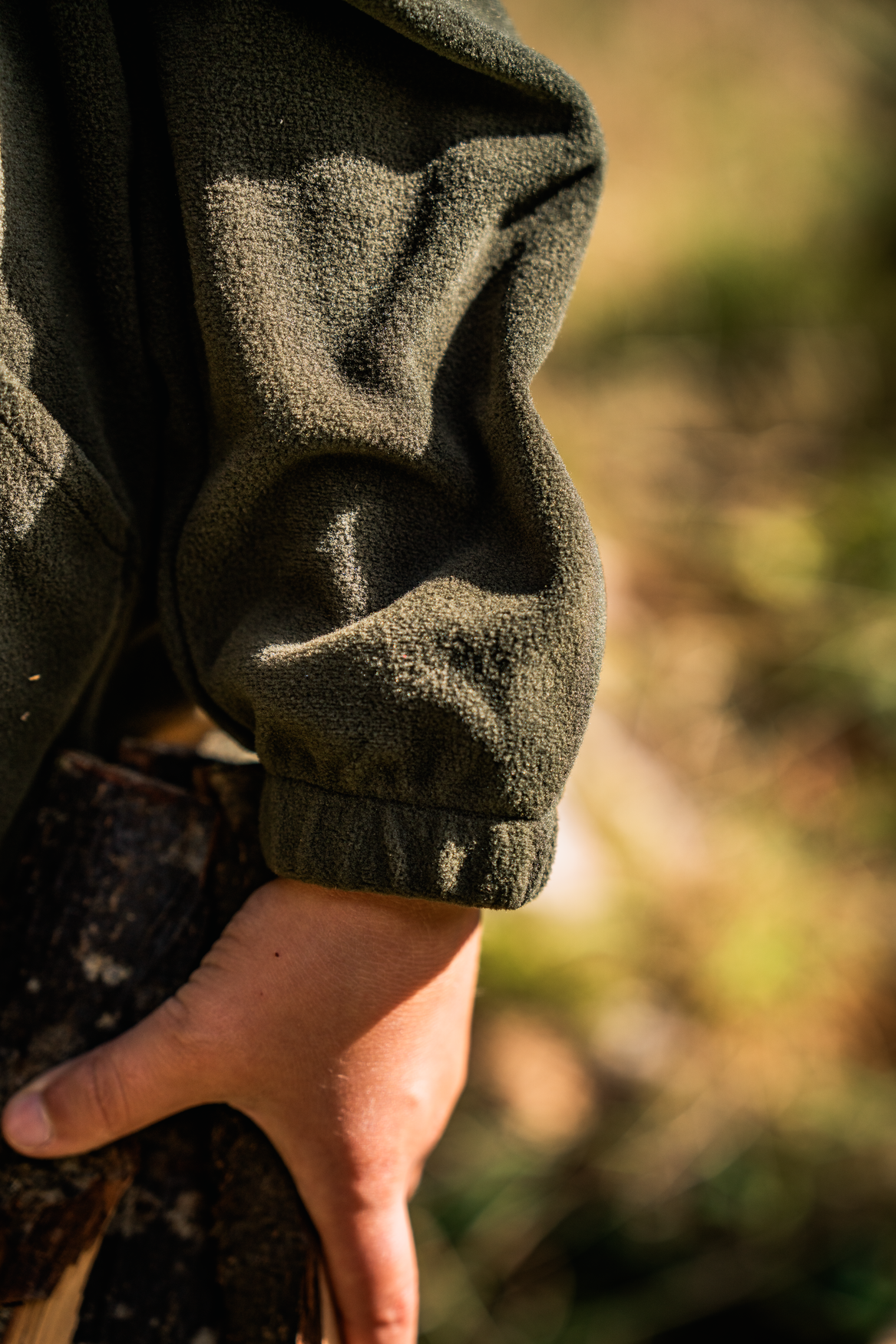 Benjamin Junior Fleece - Pine green