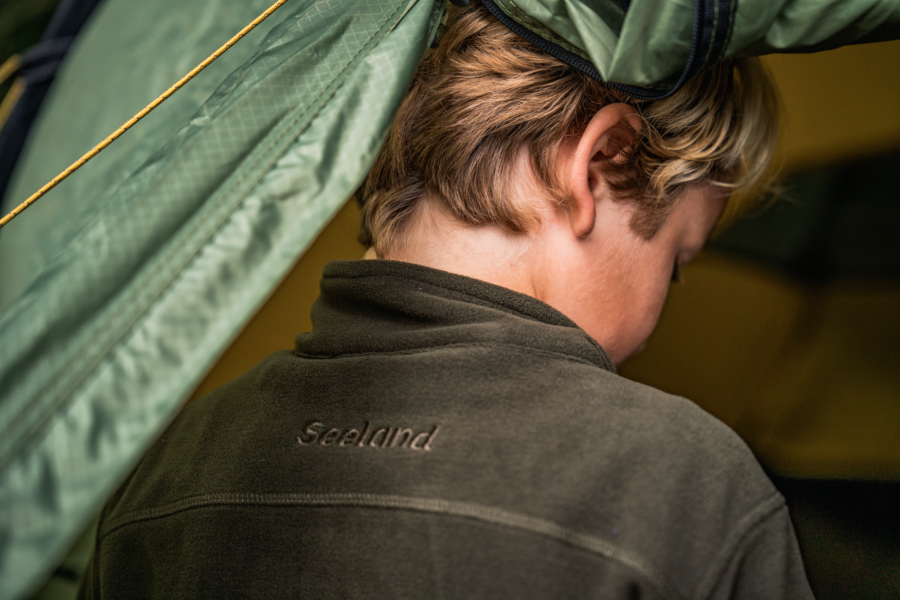 Benjamin Junior Fleece - Pine green