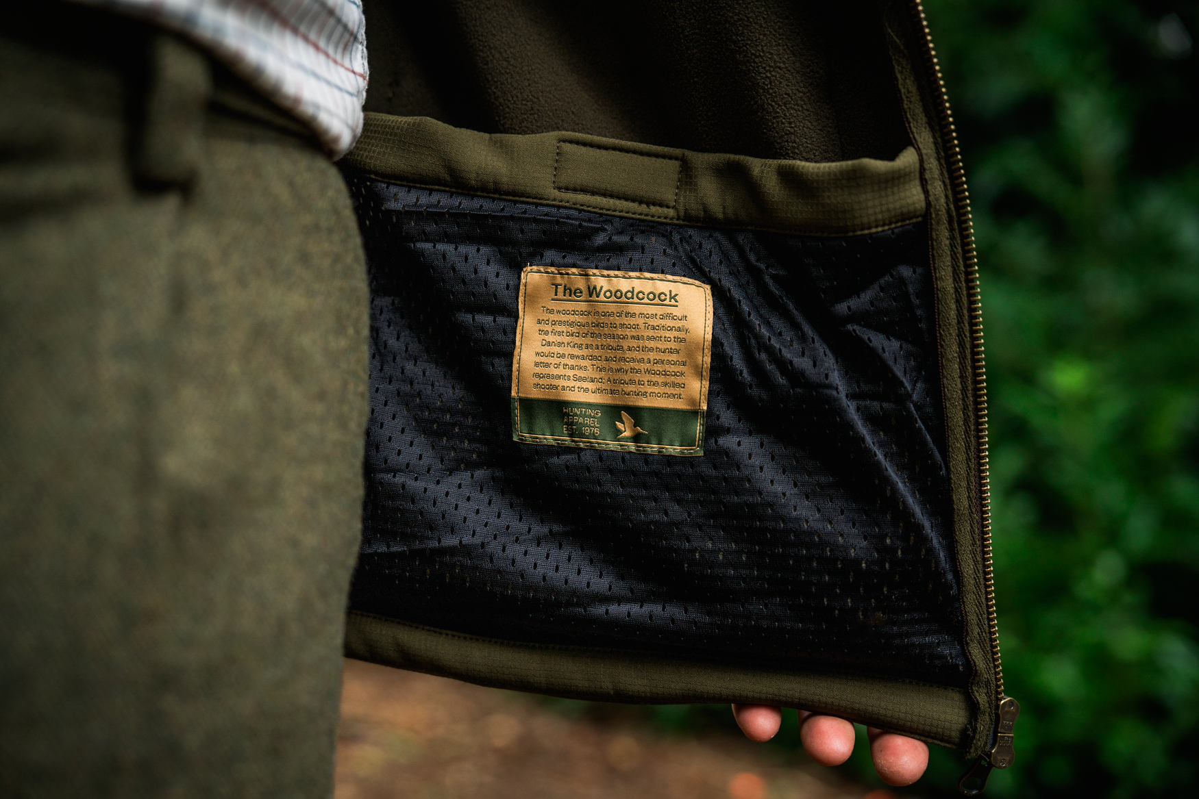 Wenlock Faye skydevest - Light Pine