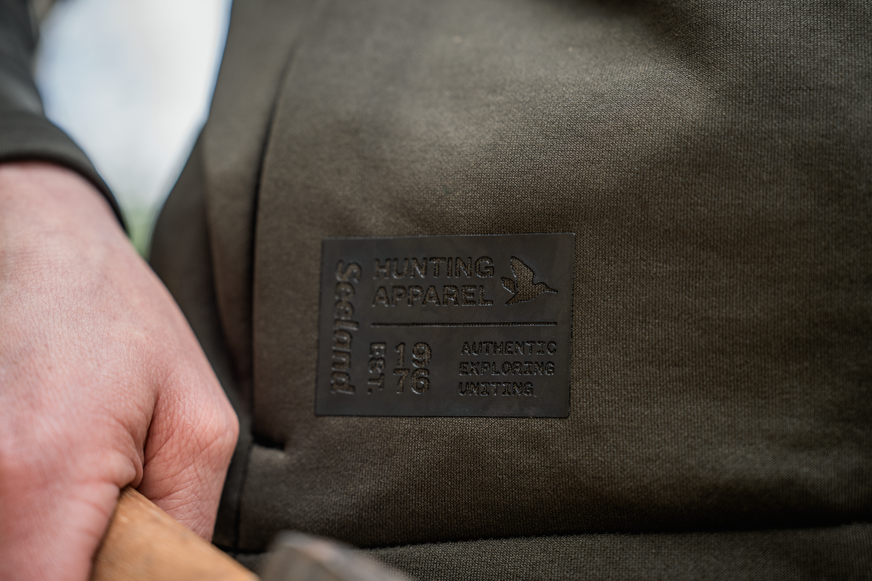 Tidal Tora Fleecejacke - Pine green