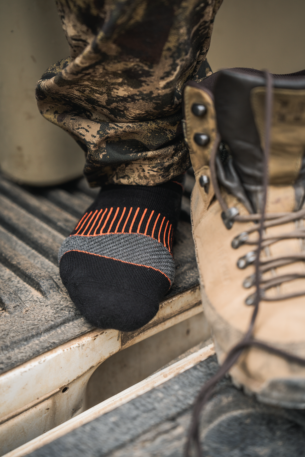 Chaussette Field Coolmax - 2Pack - Black/Dark Grey