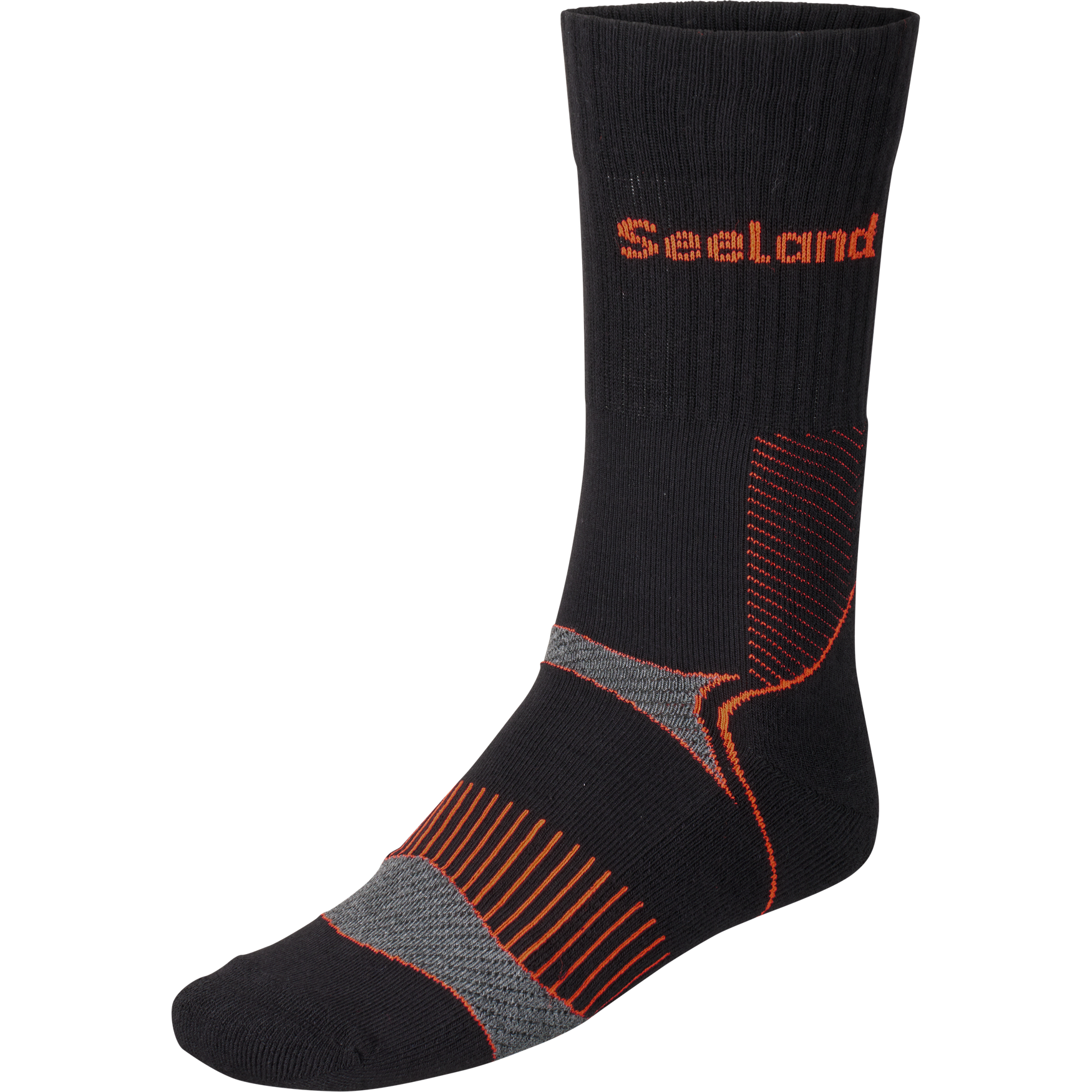 Field Coolmax-strømpe - 2Pack - Black/Dark Grey