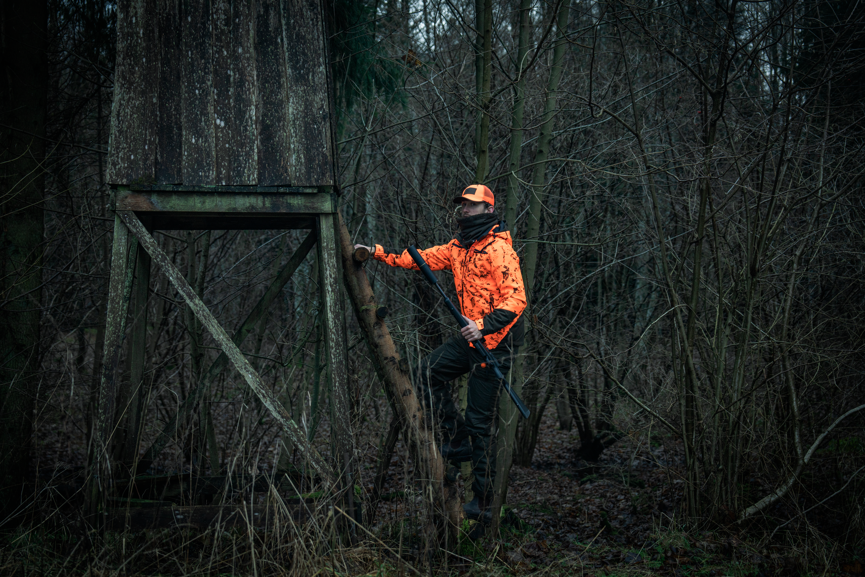 Iron Halswärmer - Pine green