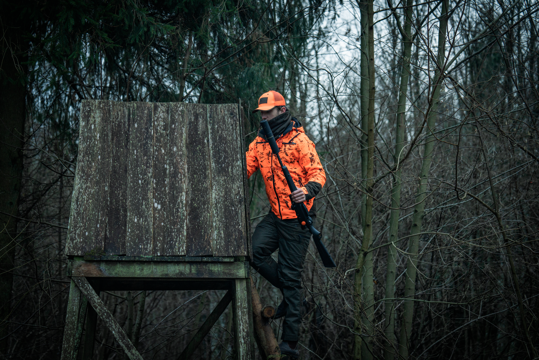 Iron Halswärmer - Pine green