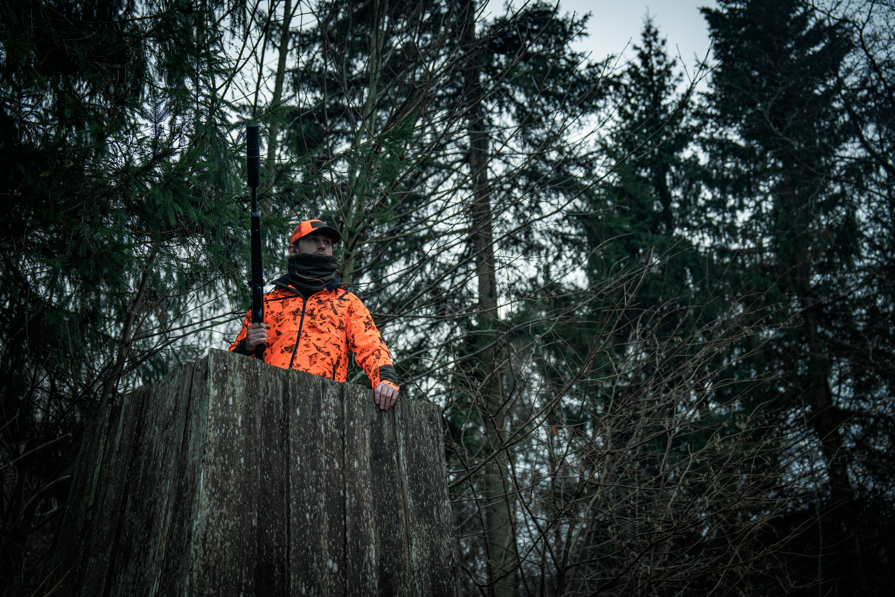 Iron Halswärmer - Pine green