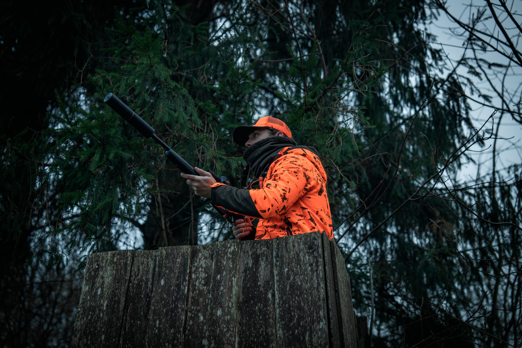 Iron Halswärmer - Pine green