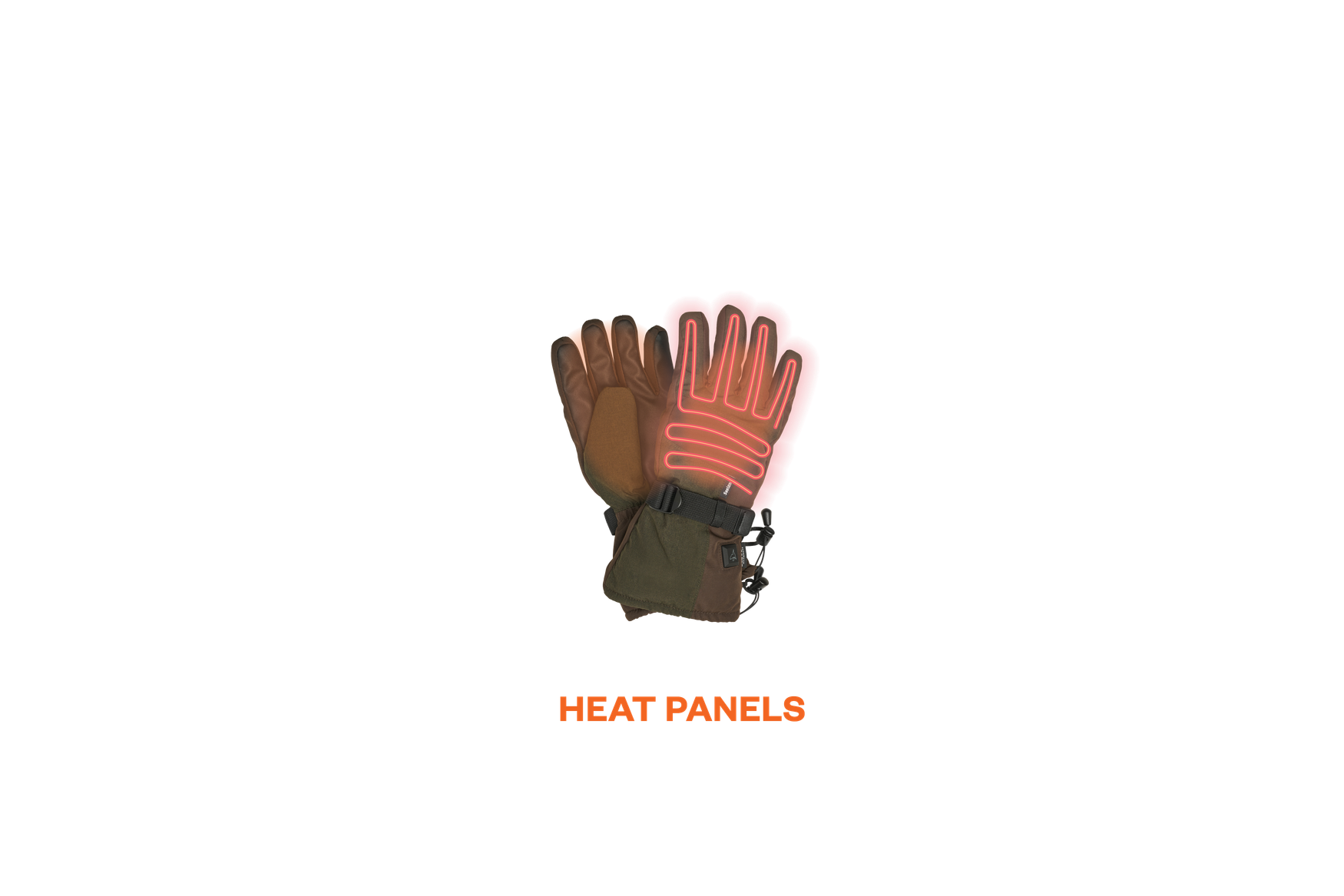 Celsius Heat Gloves - Pine green