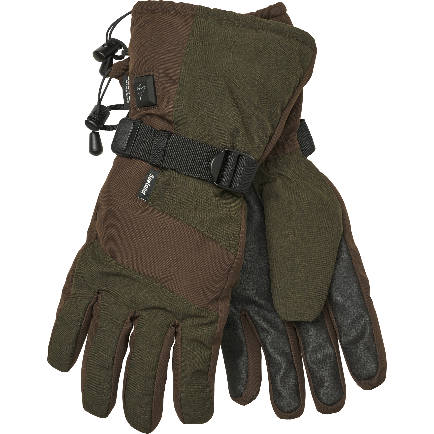 Celsius Heat Gloves - Pine green