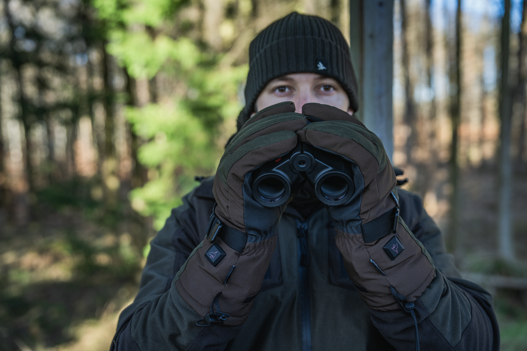 Celsius Heat Gloves - Pine green