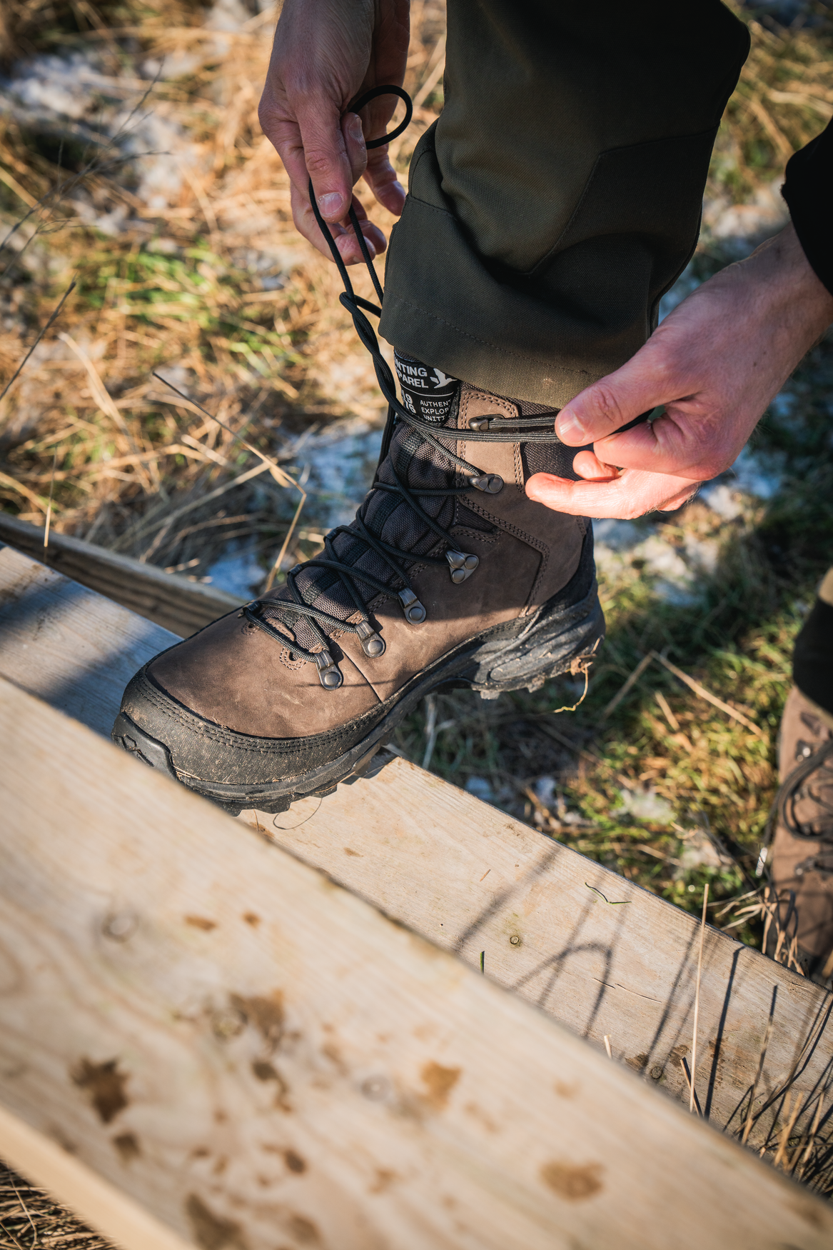 Enduro Explore Mid Stiefel - Dark Brown