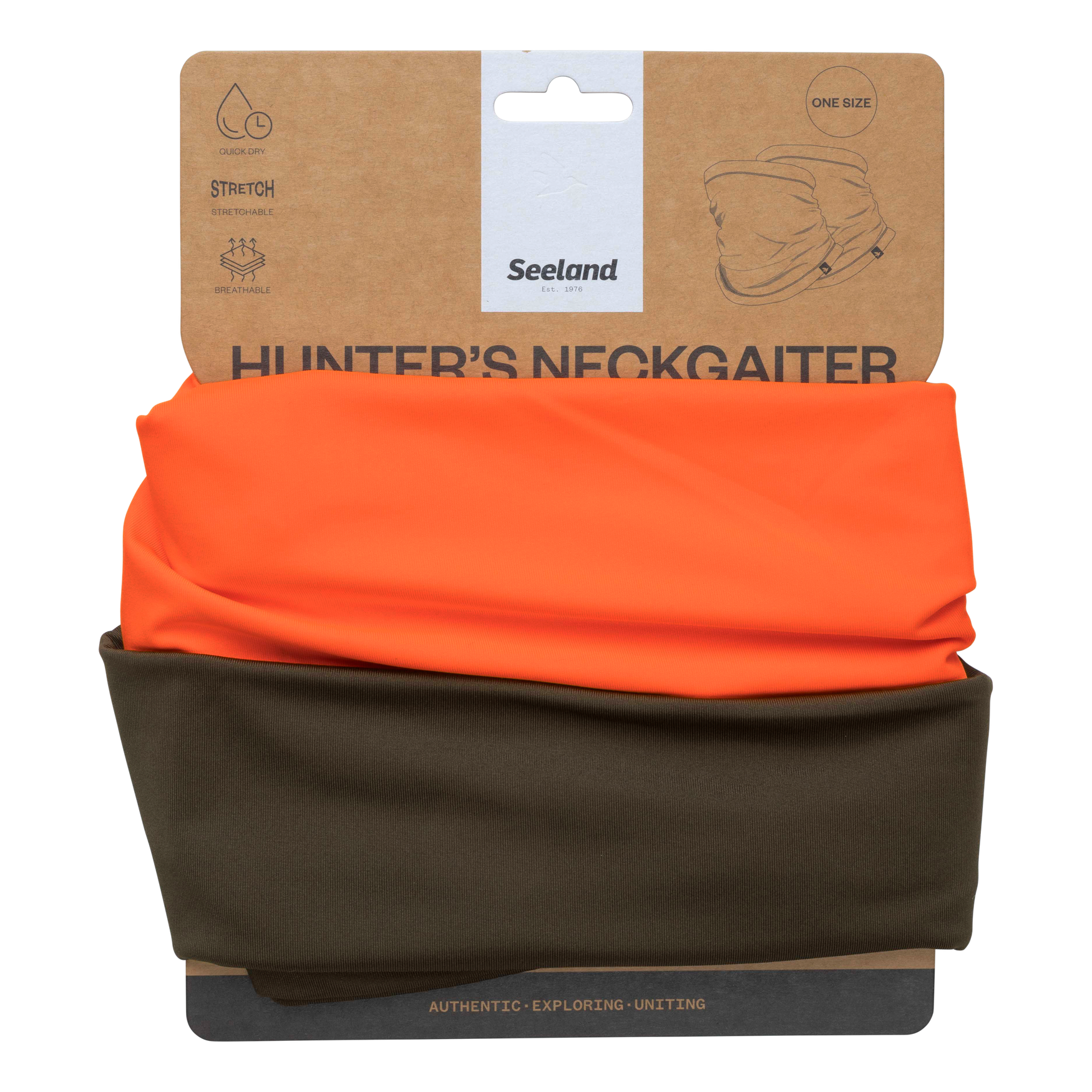 Spur Neckgaiter 2Pak - Pine Green/Orange Blaze