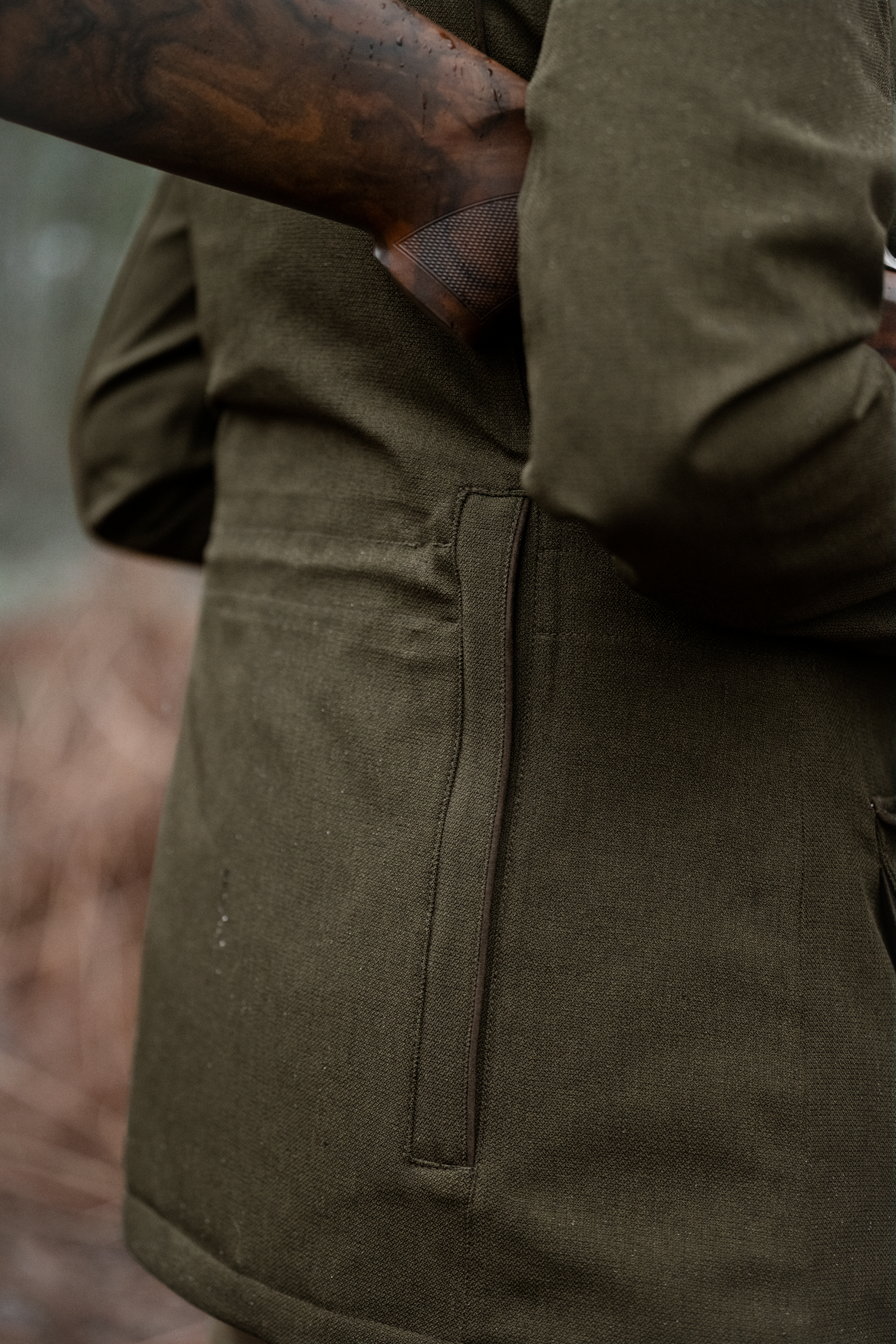 Woodcock Royale Eve Jakke - Shaded Olive