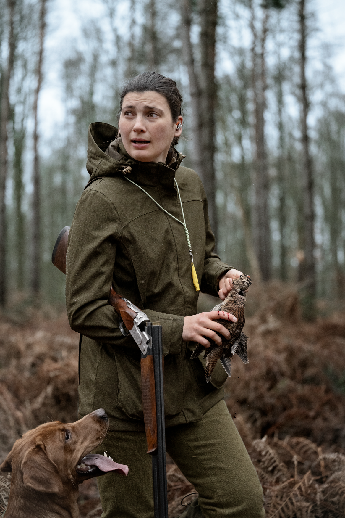 Woodcock Royale Eve Jakke - Shaded Olive