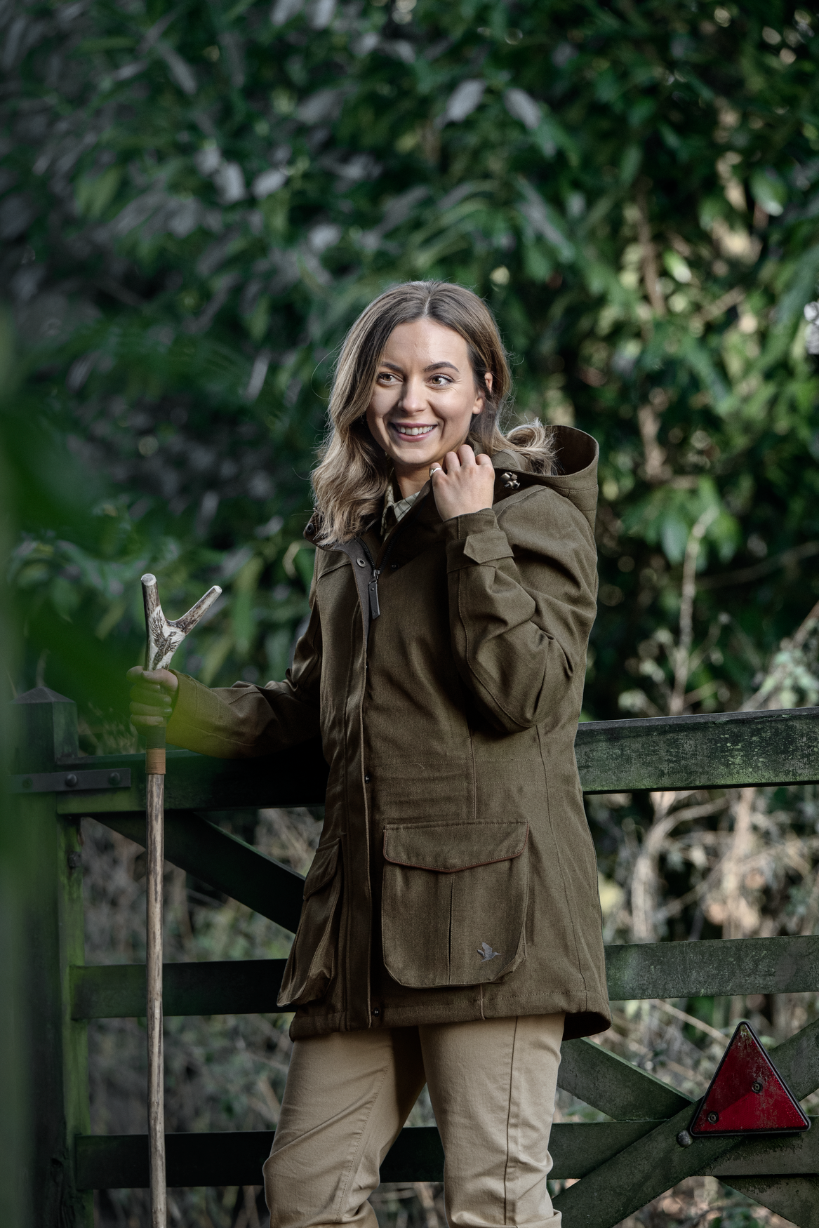 Woodcock Royale Eve Jakke - Shaded Olive