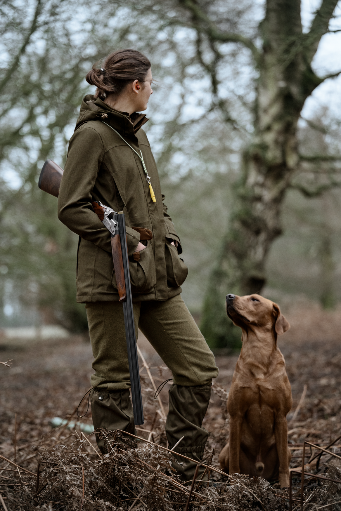 Woodcock Royale Eve Jakke - Shaded Olive