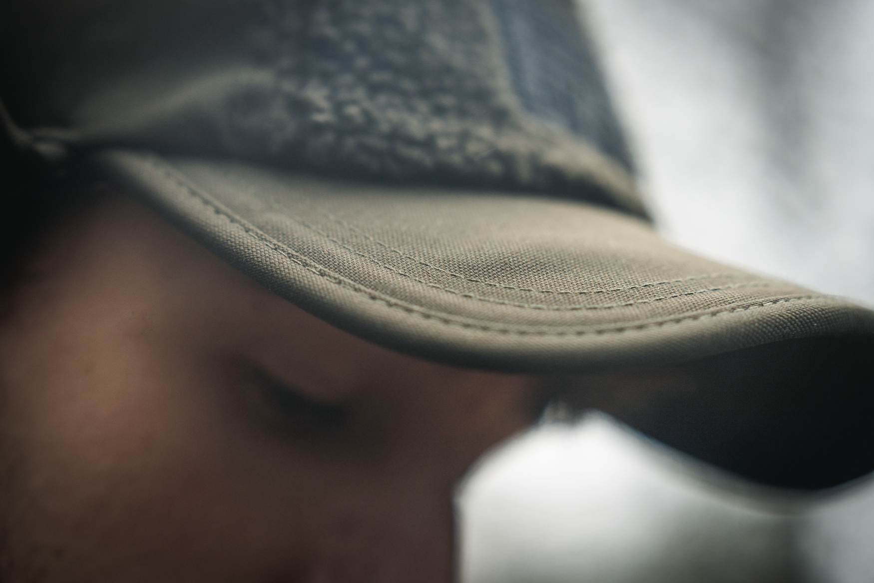 Teddy Fold Down Cap - Pine green