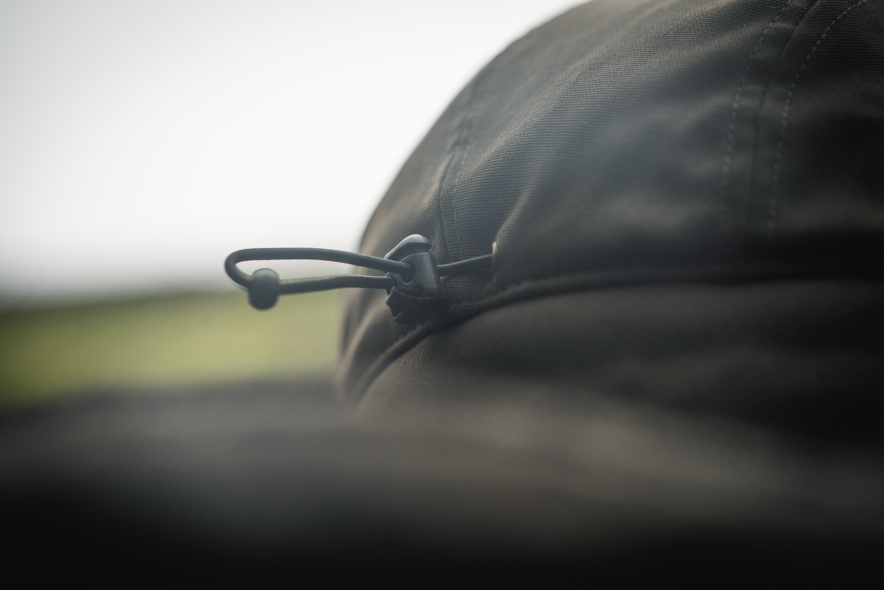 Teddy Fold Down Cap - Pine green