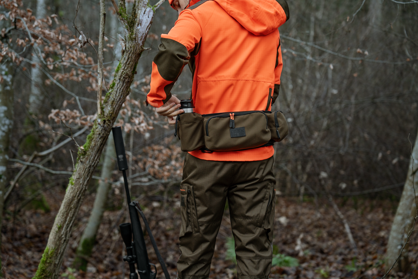 Enduro Utility Bæltetaske - Pine green